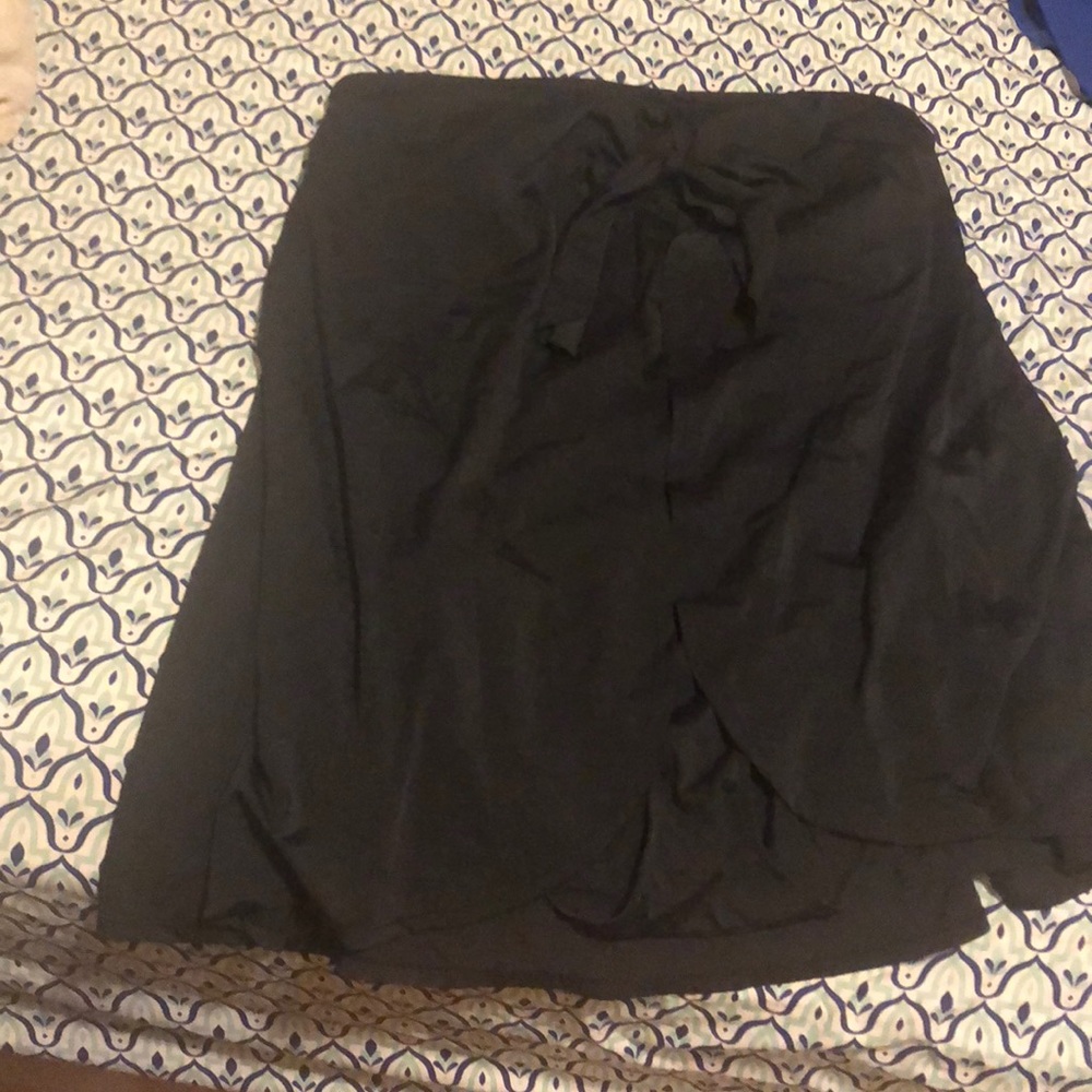 NWOT black strapless swimsuit